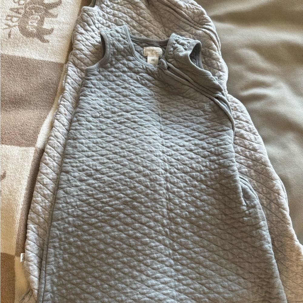 Quilted Sleeveless baby sleep sacks
